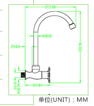 New recommended kitchen plating single cold faucet abs plastic faucet sink basin faucet wholesale