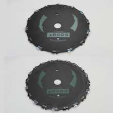Lawn mower chain blade brush cutter lawn mower lawnmower chain saw blade 9 inch 14 tooth 20 tooth right angle fittings