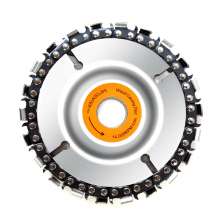 Angle grinder 5 inch chain plate Wood slotted saw blade 4 inch chain plate cutting blade cutting angle grinding chain plate