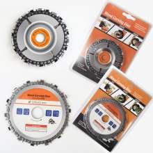 Angle grinder 5 inch chain plate Wood slotted saw blade 4 inch chain plate cutting blade cutting angle grinding chain plate