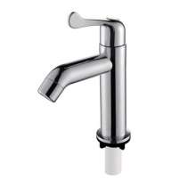Plastic single cold faucet basin kitchen dish faucet wash basin vertical new ABS faucet