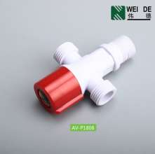New listing porcelain white ABS plastic angle valve Toilet check valve inlet valve universal thick plastic angle valve wholesale