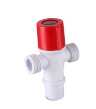 New listing porcelain white ABS plastic angle valve Toilet check valve inlet valve universal thick plastic angle valve wholesale