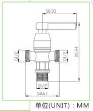 New listing porcelain white ABS plastic angle valve Toilet check valve inlet valve universal thick plastic angle valve wholesale