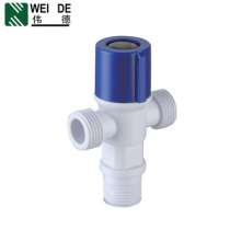 New listing porcelain white ABS plastic angle valve Toilet check valve inlet valve universal thick plastic angle valve wholesale