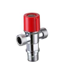 [Factory direct wholesale] electroplating ABS plastic angle valve Hexagon universal quick opening thick plastic toilet angle valve