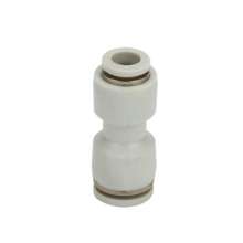 Pneumatic connector white series straight through reducer PG4 6 8 10 12 16 pneumatic variable diameter pipe joint