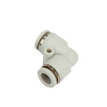 Pneumatic components High quality pneumatic joints White series L-shaped two-way PV4/6/8/10/12/16