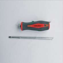 Multi-function retractable screwdriver. Screwdriver. hardware tools  . Wholesale cross-word screwdriver. 6100 dual use
