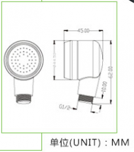 Manufacturers supply abs shampoo bed showers Plastic showers Water-saving plastic showers TF-111