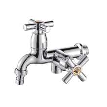 Manufacturers selling recommended ABS plastic single cold mixing faucet Multi-function double-head dual-use washing machine plating faucet faucet, glue faucet, plastic faucet
