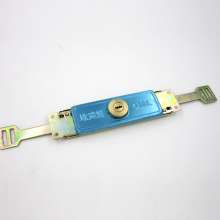 Full copper core Rolling shutter lock Garage Shop rolling shutter lock Stainless steel tamper-proof mortise lock Rolling shutter lock Rolling shutter Crescent key shutter lock (middle opening)