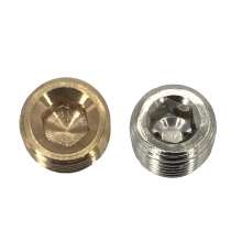 Copper outer / inner hexagon head bulk outer teeth copper plug outer wire iron plug water pipe plug 1 minute 2 points 3 points 4 points 6 points