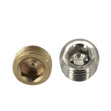 Copper outer / inner hexagon head bulk outer teeth copper plug outer wire iron plug water pipe plug 1 minute 2 points 3 points 4 points 6 points