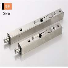 Stainless steel box type dark latch door latch. The world is concealed invisible. Security door double open pin. Lock