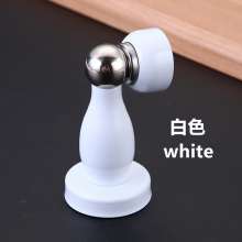 1201 stainless steel door suction door touch household anti-collision wall mounted black door top small bag bead