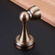 Stainless steel strong magnetic door stopper. Anti-collision mute door touch. Door file. The bathroom door is sucked. Bedroom home door stop door suction