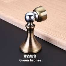 Zinc alloy strong magnetic door stopper. The door touched. Simple indoor bedroom suction. Strong suction wall dual-purpose magnetic door touch