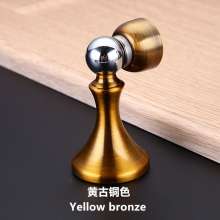 Zinc alloy strong magnetic door stopper. The door touched. Simple indoor bedroom suction. Strong suction wall dual-purpose magnetic door touch