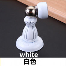 The new red ancient zinc alloy door stopper. The door touched. American thick magnetic strong home retro door top door touch