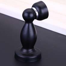 Silent stainless steel door suction. The door touched. Household anti-collision wall mounted black door top small bag bead door stop