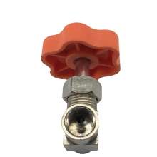 Adjustable copper pipe joint card sleeve needle valve adjustment speed control throttle valve 6/8/10/12mm inner wire 1/8 1/4