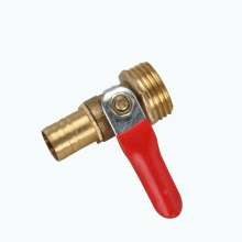 Ball valve outer screw copper ball valve pneumatic switch fire valve take over 6 8 10 12-02 03 04 thread