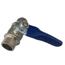 Quickly turn the ball valve G1/4 switch valve 2 points external thread thread insert 6/8/10mm air tube 6-02/8-02/10-02