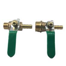 Full copper thickening ball valve External thread ball valve Pagoda ball valve Ball valve outer screw 1/4-8 3/8-10 1/2-12
