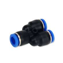 Pneumatic components quick-connect connector Plastic connector Quick connector Y-type three-way PY8/6/10/12/4/16