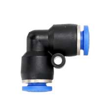 Pneumatic component plastic connector Push-in connector PV4 6 8 10 12 14 16 L-type two-way