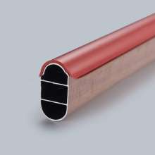 Clothes rail . mw-01 wardrobe rail flange thick aluminum wardrobe rod custom. hanger rod