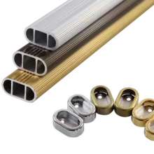 Clothing closet clothes rail. Yitong. Clothes pole yt-01. Thicken crossbar home wardrobe closet clothes rail Aluminum alloy clothes rail crossbar
