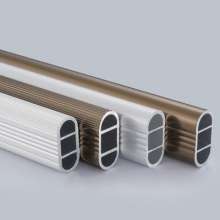 Clothing closet clothes rail. Yitong. Clothes pole yt-01. Thicken crossbar home wardrobe closet clothes rail Aluminum alloy clothes rail crossbar