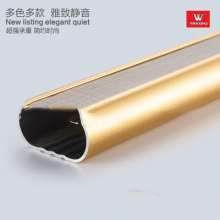 Snap-on steel rail hangers. Wardrobe rods. Wardrobe cabinets. Yitong. Clothes rails durable and durable aviation aluminum