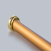 Wardrobe closet large heart-shaped clothes rail. Clothes rail. Clothes tube thickening. Aluminum alloy clothes rail