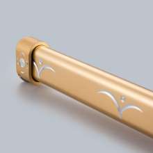 Aluminum alloy clothes rail. Yitong. Aluminum rod. Wardrobe closet carved clothes pole clothes tube thickening. Hanging tube wholesale. Carved hanger