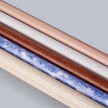 Aluminum alloy double-grained clothes rail. Clothes rail. Wardrobe closet oval clothes rail. Clothes pass tube. Thicken hanging tube