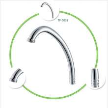 Manufacturers supply faucet accessories abs plastic chrome plating tube TF-5033