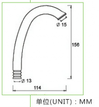 Wholesale faucet accessories 18 vertical short plastic elbow faucet elbow TF-5034