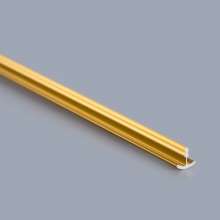 Furniture semi-circular decorative strips. Aluminum toothpick strips T-bars. T-shaped aluminum. Decorative lines. Aluminum strip flat aluminum strips