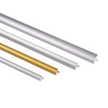 Furniture semi-circular decorative strips. Aluminum toothpick strips T-bars. T-shaped aluminum. Decorative lines. Aluminum strip flat aluminum strips