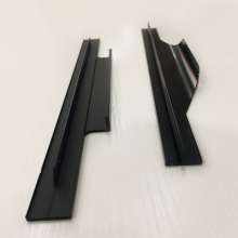 Modern aluminum black gold wardrobe handle. Handle. Cabinet handle. Drawer invisible long handle. Custom wholesale
