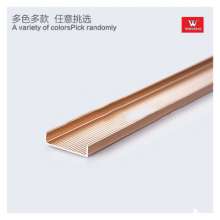Toothless aluminum alloy T-shaped pressing line. Edge banding. Edge banding. T-shaped buckle wall TV wall metal paint