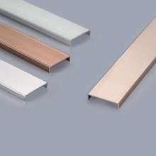 Toothless aluminum alloy T-shaped line edge banding. Seal. T-shaped buckle wall TV wall metal paint