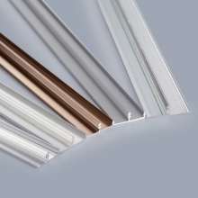 Aluminum alloy line. Yang angle Yin angle closing edge strip. Edge banding aluminum strip. I-shaped T-side edge strip UV board mouldings