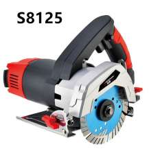 S8125 marble machine cutting machine marble machine marble stone saw electric circular saw multi-function portable woodworking saw hand saw woodworking saw with power cord 13A British plug power tool
