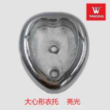 Heart-shaped clothes support. Clothes support. Coat support. Furniture hardware screw accessories. Wardrobe accessories