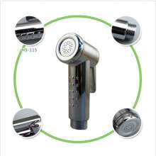 Factory Outlet Toilet Angle Valve Spray Gun Bidet Handheld Nozzle Cleaning Small Shower Set HS-115