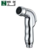Factory Direct Plating ABS Plastic Toilet Spray Gun Bidet Handheld Nozzle Cleaning Shower Set HS-114